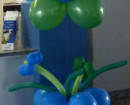 Blume aus Luftballons