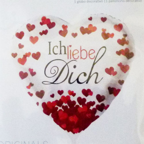 folienballon ich liebe dich